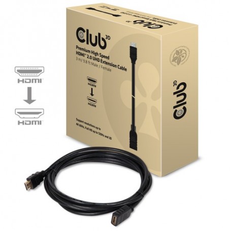 CLUB3D cac-1321 cavo HDMI HDMI tipo A (Standard) Nero (CAC-1321)