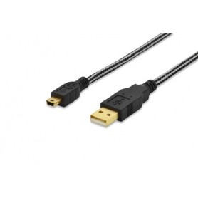 Ednet 84183 cavo USB 1 m USB 2.0 USB A Mini-USB B Nero (84183)