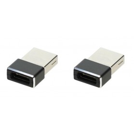 4smarts Passive Adapter USB-A to USB-C Set of 2 Nero (4S468754)