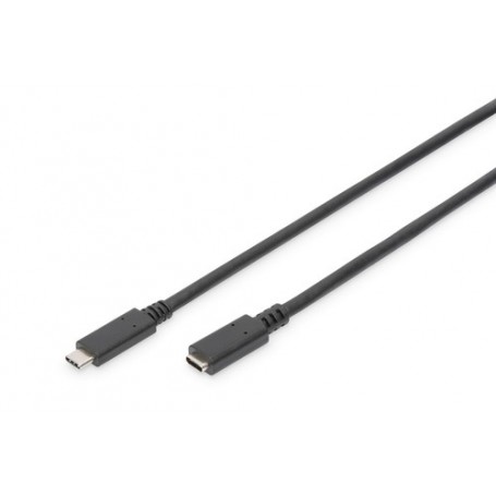 Digitus AK-300210-015-S cavo USB 1,5 m USB 2.0 USB C Nero (AK-300210-015-S)