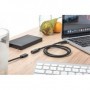 Digitus AK-300210-015-S cavo USB 1,5 m USB 2.0 USB C Nero (AK-300210-015-S)
