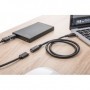 Digitus AK-300210-020-S cavo USB 2 m USB 2.0 USB C Nero (AK-300210-020-S)