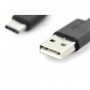 Digitus AK-300148-040-S cavo USB 4 m USB 2.0 USB A USB C Nero (AK-300148-040-S)