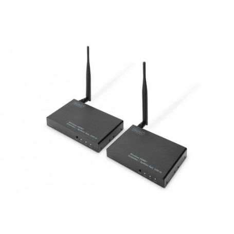 Digitus DS-55314 moltiplicatore AV Trasmettitore e ricevitore AV Nero (DS-55314)