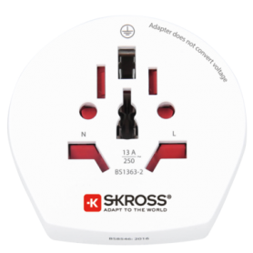 Skross 1500211-E adattatore per presa di corrente Tipo F Universale Bianco (1500211-E)