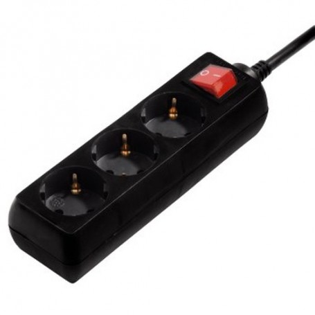 Hama 00121906 protezione da sovraccarico Nero 3 presa(e) AC 230 V 3 m (00121906)