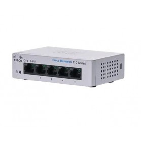 Cisco CBS110 Non gestito L2 Gigabit Ethernet (10/100/1000) 1U Grigio (CBS110-5T-D-EU)