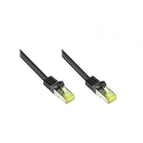 Alcasa 8070R-003S cavo di rete Nero 0,25 m Cat7 S/FTP (S-STP) (8070R-003S)