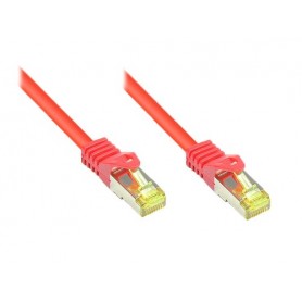 Alcasa Cat7 7.5m cavo di rete Rosso 7,5 m S/FTP (S-STP) (8070R-075R)