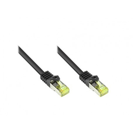 Alcasa 8070R-100S cavo di rete Nero 10 m Cat7 S/FTP (S-STP) (8070R-100S)