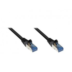 Alcasa 8060-H003S cavo di rete Nero 0,25 m Cat6a S/FTP (S-STP) (8060-H003S)