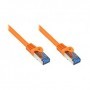 Alcasa Cat6a 1.5m cavo di rete Arancione 1,5 m S/FTP (S-STP) (8060-H015O)