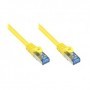Alcasa Cat6a 1.5m cavo di rete Giallo 1,5 m S/FTP (S-STP) (8060-H015Y)