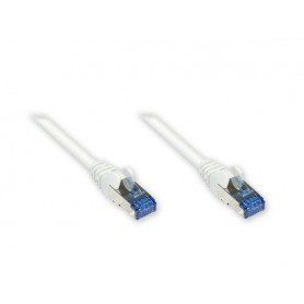 Alcasa 8060-H100W cavo di rete Bianco 10 m Cat6a S/FTP (S-STP) (8060-H100W)