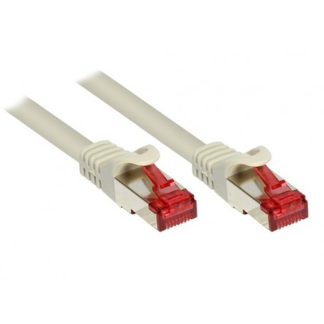 Alcasa RJ45-RJ45, m-m, 10m cavo di rete Grigio Cat6 S/FTP (S-STP) (8063-100)
