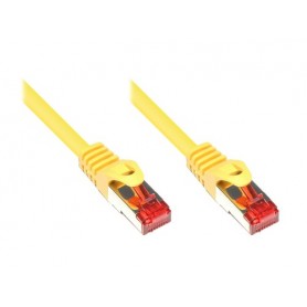 Alcasa RJ45-RJ45, m-m, 1.5m cavo di rete Giallo 1,5 m Cat6 S/FTP (S-STP) (8060-015Y)