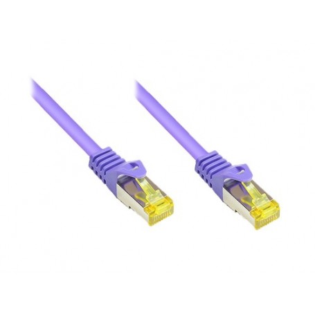 Alcasa 2.0m Cat7 RJ-45 cavo di rete Viola 2 m S/FTP (S-STP) (8070R-020V)