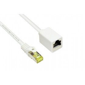 Alcasa 8070VR-100W cavo di rete Bianco 10 m Cat7 S/FTP (S-STP) (8070VR-100W)