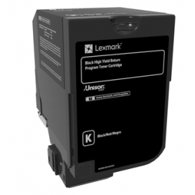 Lexmark 74C2HK0 cartuccia toner 1 pz Originale Nero (74C2HK0)