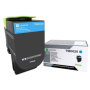 Lexmark 71B0020 cartuccia toner 1 pz Originale Ciano (71B0020)