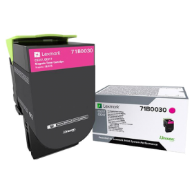 Lexmark 71B0030 cartuccia toner 1 pz Originale Magenta (71B0030)