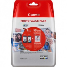 Canon PG-545XL/CL546XL cartuccia d'inchiostro 2 pz Originale Resa elevata (XL) Nero, Ciano, Giallo, Magenta (8286B006)
