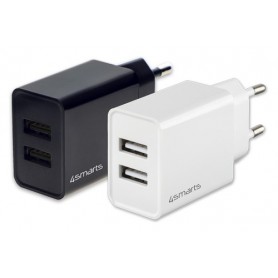 4smarts 4S465559 Caricabatterie per dispositivi mobili Bianco Interno (4S465559)