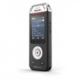 Philips Voice Tracer DVT2810/00 dittafono Flash card Nero, Cromo (DVT2810/00)