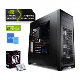 PC CAD STATION intel Core i7-7820X(8CORE)+32GB+(3.50TB)M.2 500SSD/EVO850+3.0TB+Quadro P1000 4GB+X (_CADSTATION32_7820X_P1000_4G)