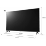 LG ELECTRONICS 75UN70706LD TV LED 75"UHD 4K HDR DVBT2/S2/HEVC SMART MY2020 (75UN70706LD)