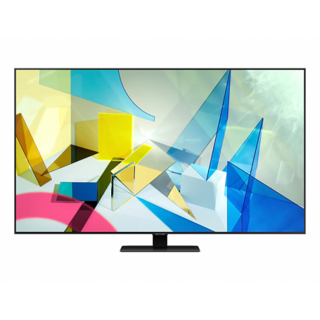 Samsung Series 8 QE55Q80TATXZT 139,7 cm (55") 4K Ultra HD Smart TV Wi-Fi Nero, Argento (QE55Q80TATXZT)