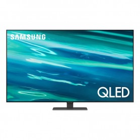 Samsung Series 8 TV QLED 4K 75" QE75Q80A Smart TV Wi-Fi Carbon Silver 2021 (QE75Q80AA_EU)