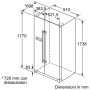 Neff KA7902I30 frigorifero side-by-side Libera installazione Acciaio inossidabile 573 L A++ (KA7902I30)