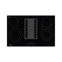 Neff Piano cottura elettrico autosufficiente con cappa aspirante integrata, vetroceramica, largo 80 cm ( T18PD3AX0) (T18PD3AX0)
