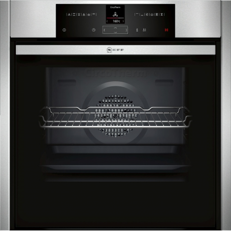 Neff BCR5522N A+ forno da incasso, 60 cm larghezza, 71 L, pulsanti sensore, autopulente, acciaio inossidabile (B55CR (B55CR22N0)