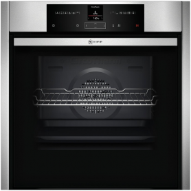 Neff BCR4522N A + forno da incasso, larghezza 60 cm, 71 L, pulsanti sensore, pulsante avvio, acciaio inossidabile (B (B45CR22N0)