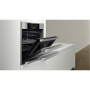 Neff BCR4522N A + forno da incasso, larghezza 60 cm, 71 L, pulsanti sensore, pulsante avvio, acciaio inossidabile (B (B45CR22N0)