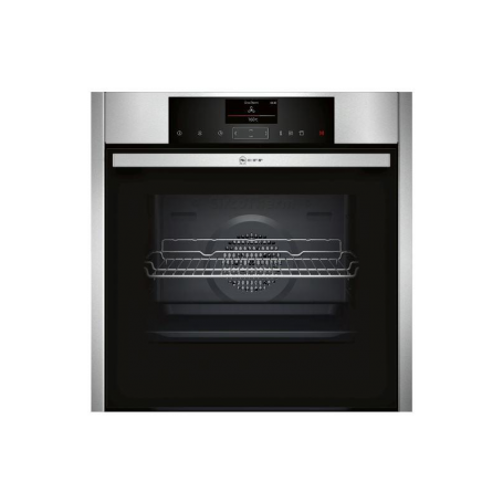 Neff BFS1522N A + forno a vapore, larghezza 60 cm, 12 modalità di riscaldamento, EasyClean, acciaio inossidabile (B (B15FS22N0)