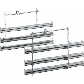 Neff Z11TF36X0 guide telescopiche a 3 livelli per forno Acciaio inossidabile (Z11TF36X0)