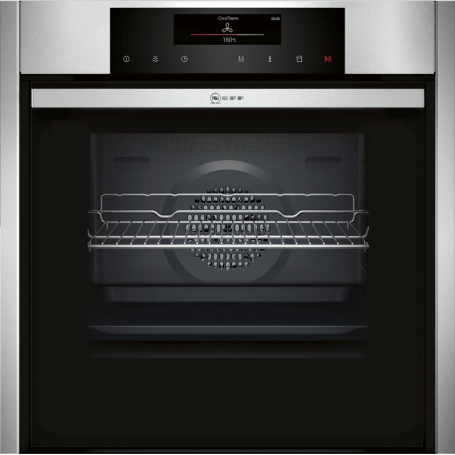 Neff BVT5662N A + forno da incasso, 60 cm di larghezza, 71 l, autopulente a pirolisi, Circo Therm (B56VT62N0) (B56VT62N0)