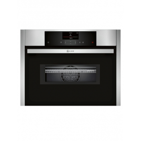 Forno NEFF compatto da incasso N90 con funzione microonde in acciaio inossidabile C15MS22N0 (C15MS22N0) (C15MS22N0_PROMO)