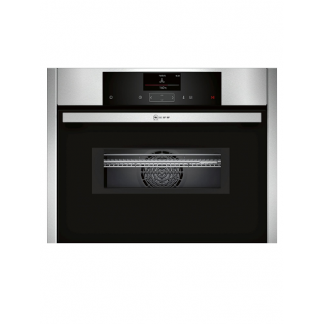 Forno NEFF compatto da incasso N90 con funzione microonde in acciaio inossidabile C15MS22N0 (C15MS22N0) (C15MS22N0_PROMO)