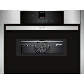 Neff C15MR02N0 forno Nero, Acciaio inossidabile (C15MR02N0) (C15MR02N0_PROMO)