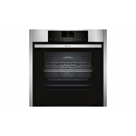 Neff BFS4524N A + forno a vapore, larghezza 60 cm, 71 l, Easy Clean, acciaio inossidabile (B45FS24N0) (B45FS24N0)