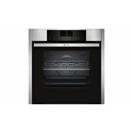 Neff BFS4524N A + forno a vapore, larghezza 60 cm, 71 l, Easy Clean, acciaio inossidabile (B45FS24N0) (B45FS24N0)
