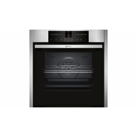 Neff BVR4522N A + forno a vapore incorporato, 60 cm di larghezza, 71 L, riscaldamento rapido, acciaio inossidabile ( (B45VR22N0)