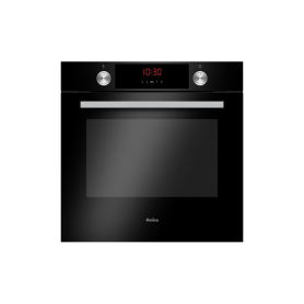 Amica EBX944610SM 77 L, forno XXL, aria calda, porta SoftClose, estraibile telescopico, nero opaco (EBX944610SM)