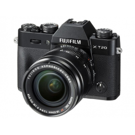 FUJI X-T20 BLACK+18-55/2,8-4 R LM OIS Garanzia 4 anni ufficiale Fujifilm Italia (X-T20 BLACK 18-55)