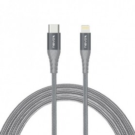 nevox 1885 cavo Lightning 1 m Grigio, Argento (1885)