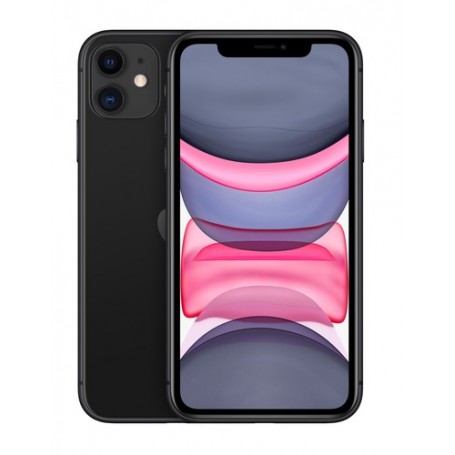 Apple iPhone 11 15,5 cm (6.1") Doppia SIM iOS 14 4G 64 GB Nero (MHDA3ZD/A)